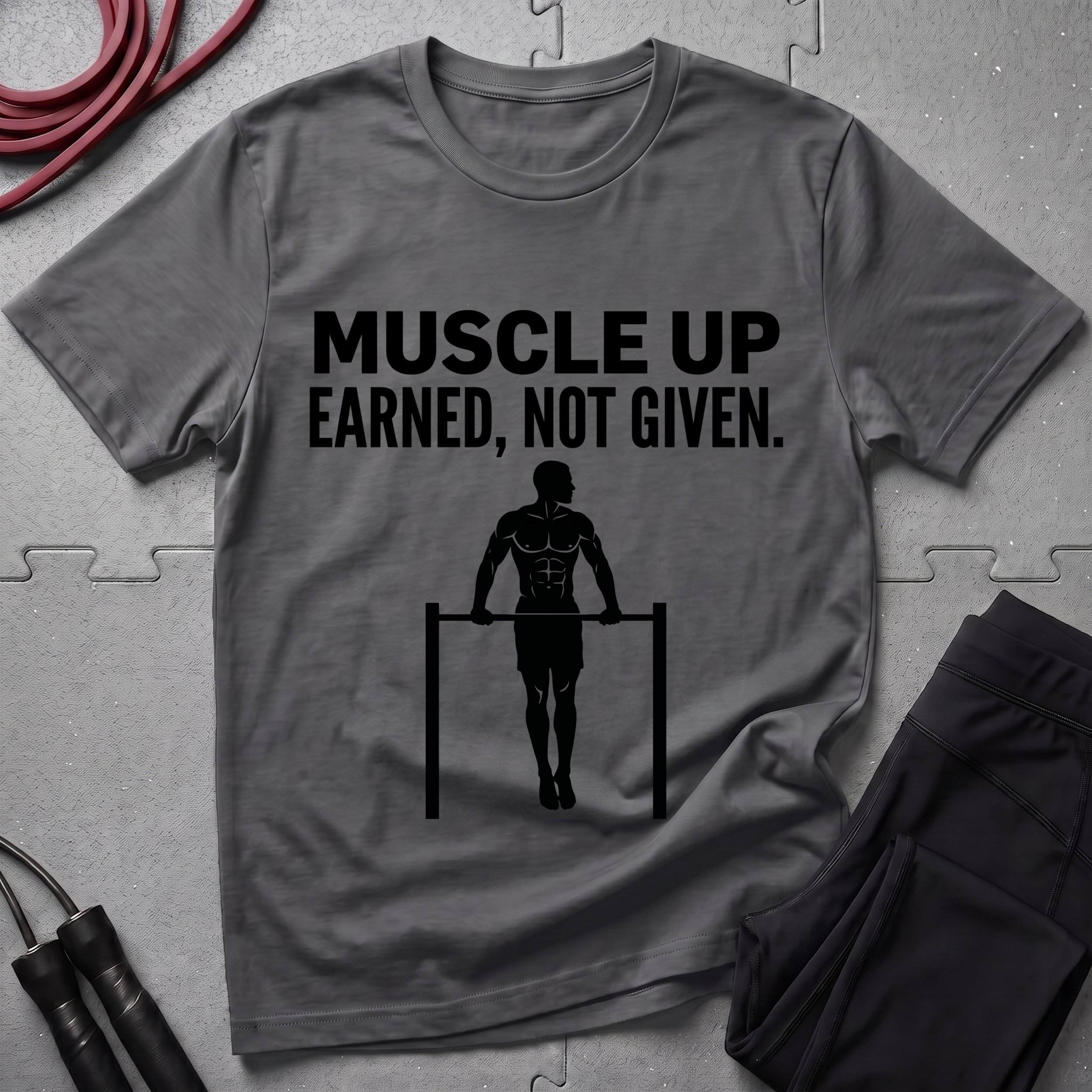Muscle Up Earned Not Given T-Shirt