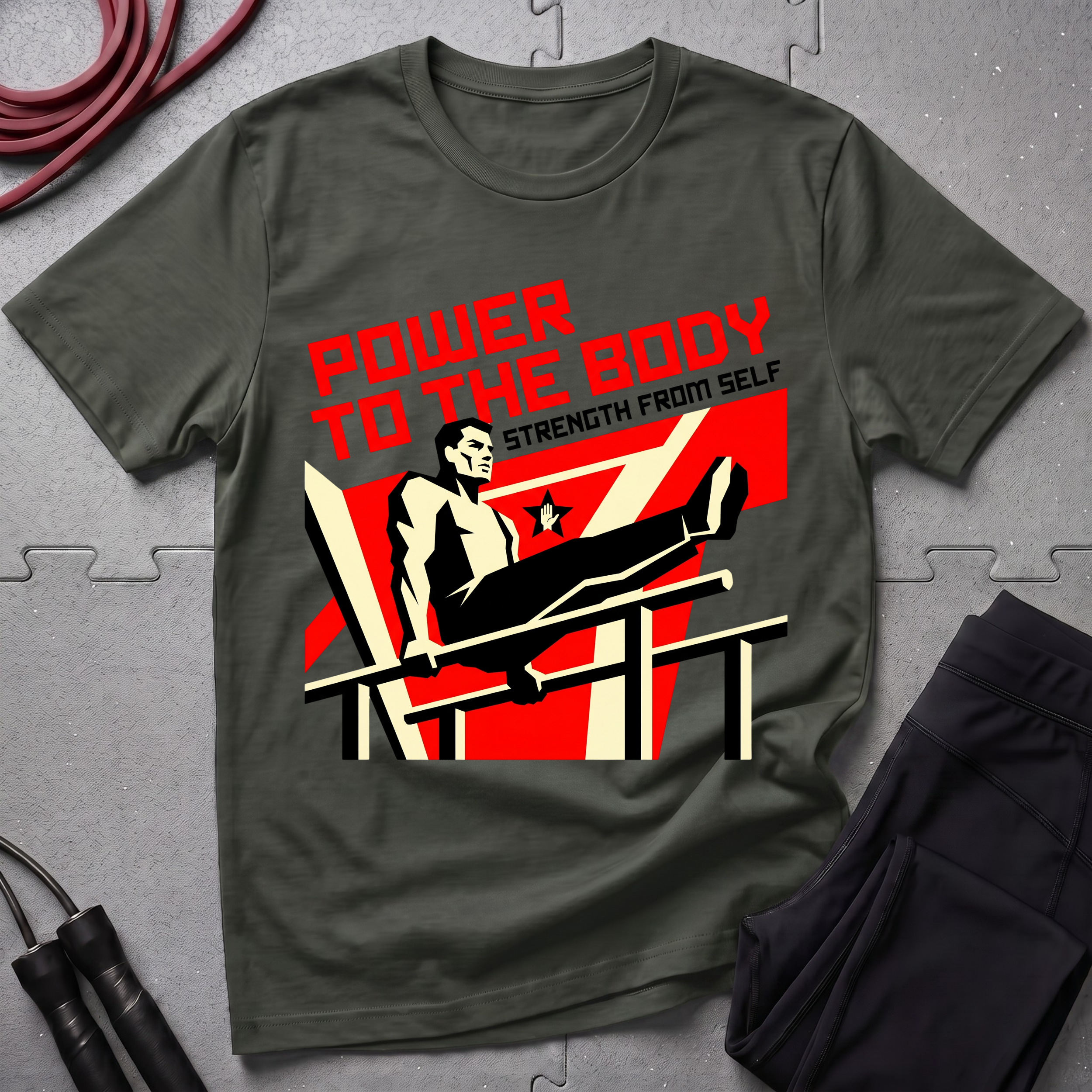Power To The Body T-Shirt