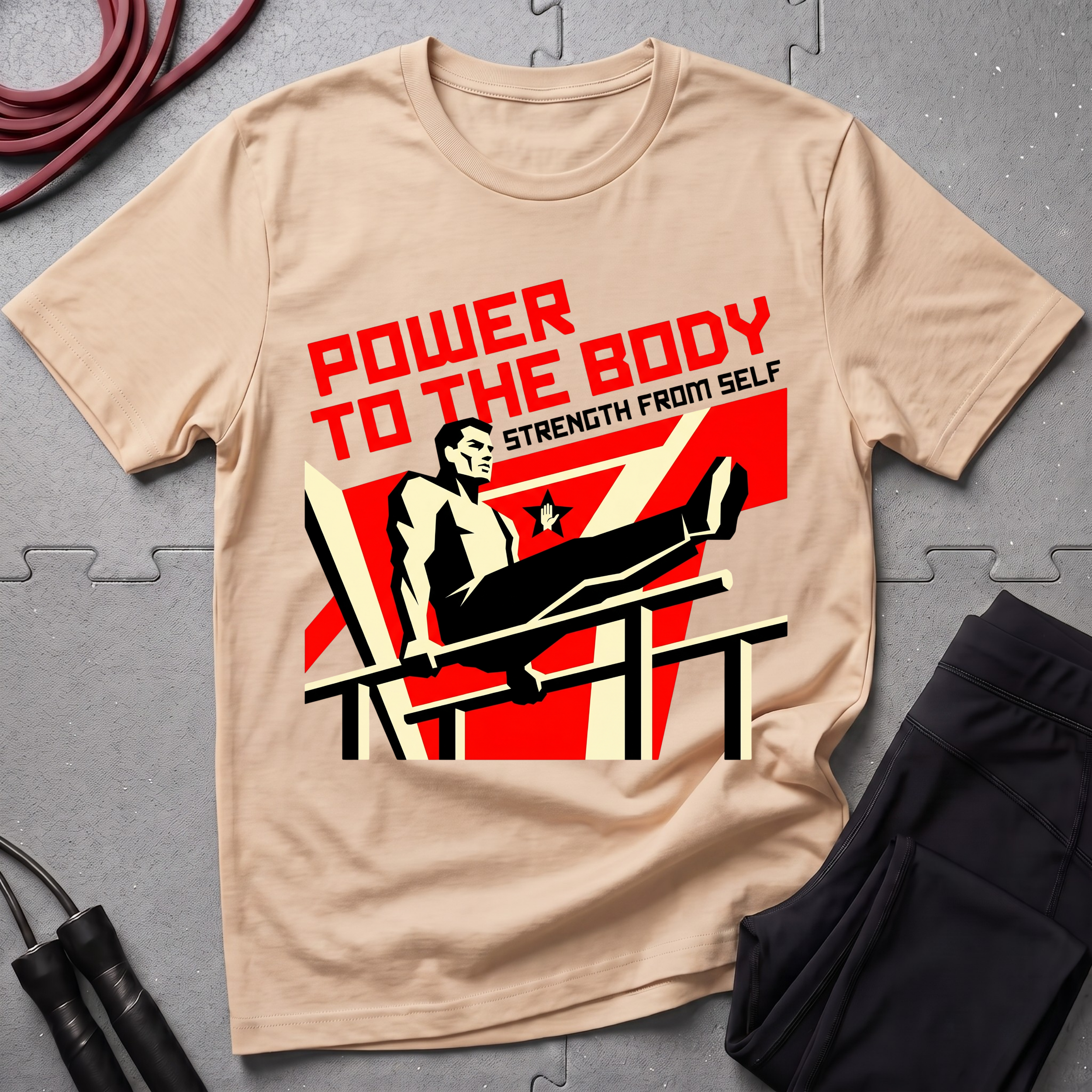 Power To The Body T-Shirt