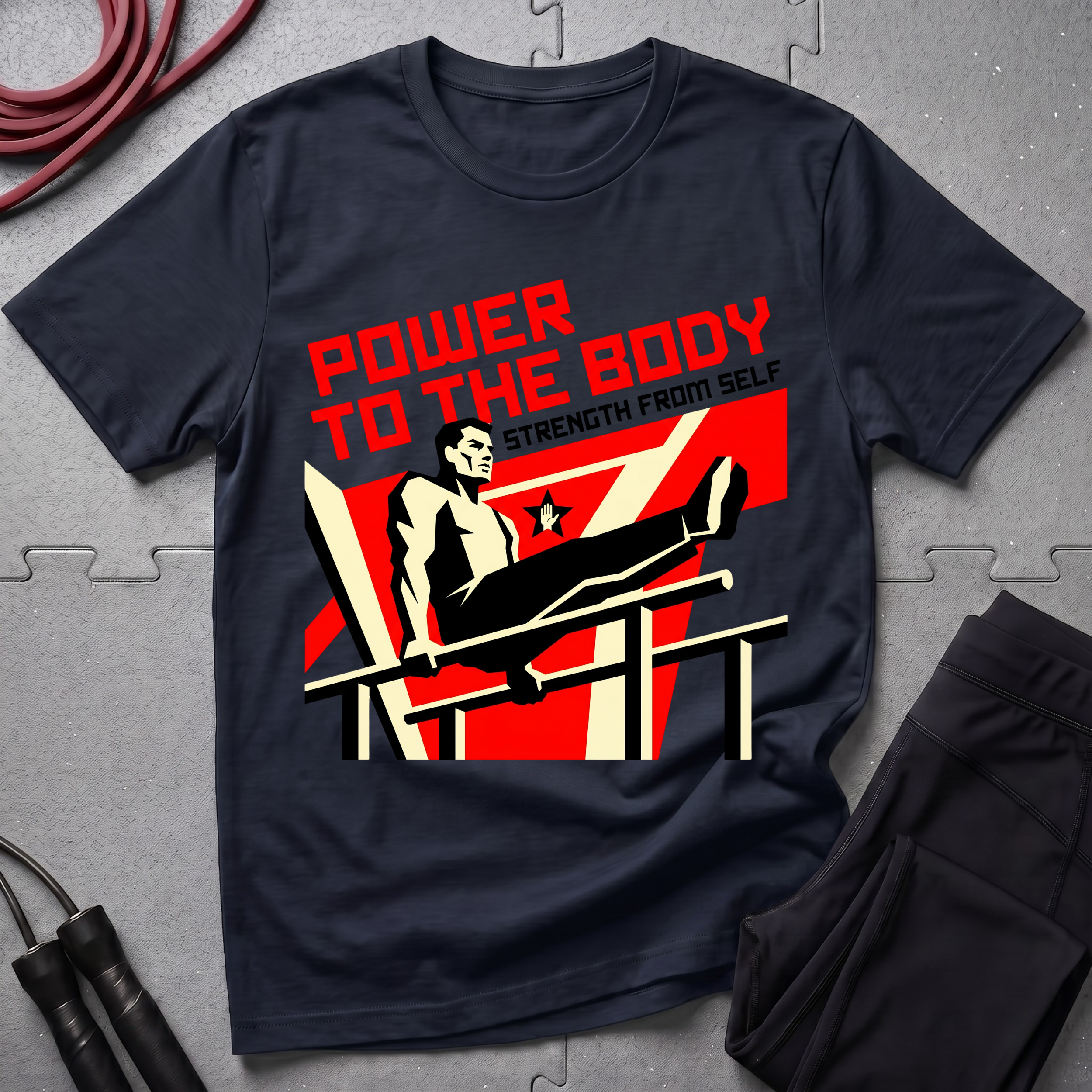 Power To The Body T-Shirt