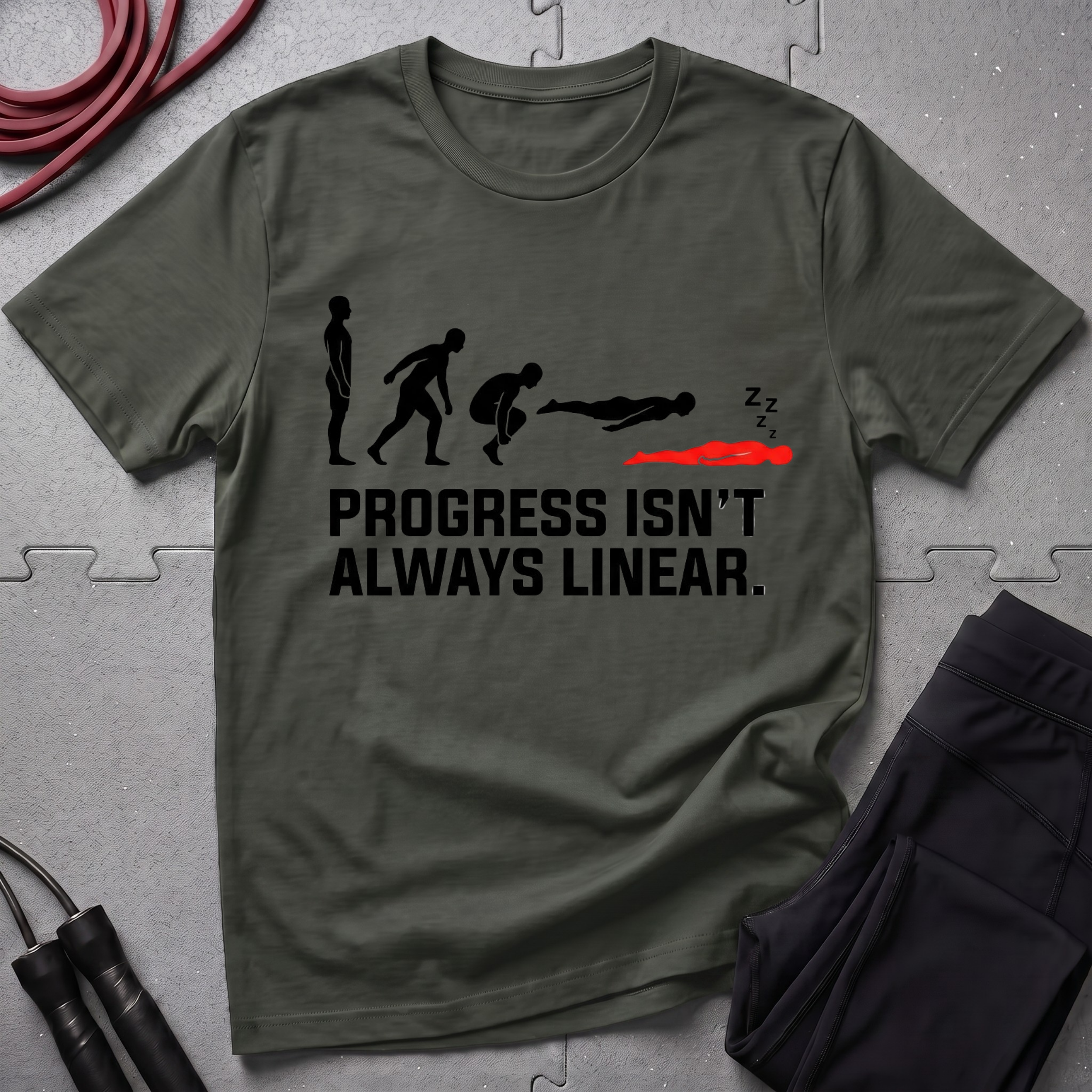Progress Isn't Always Linear T-Shirt