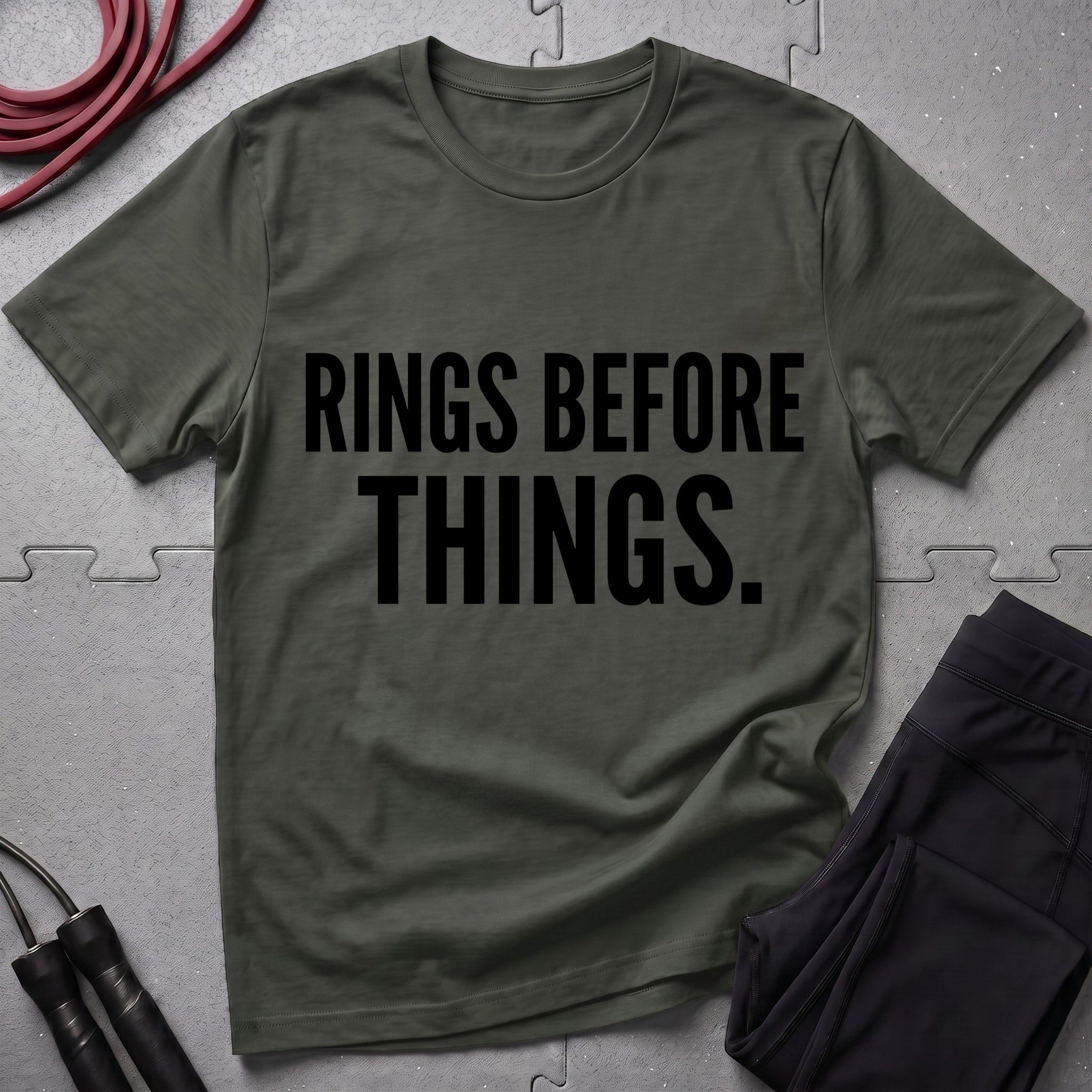 Rings Before Things T-Shirt
