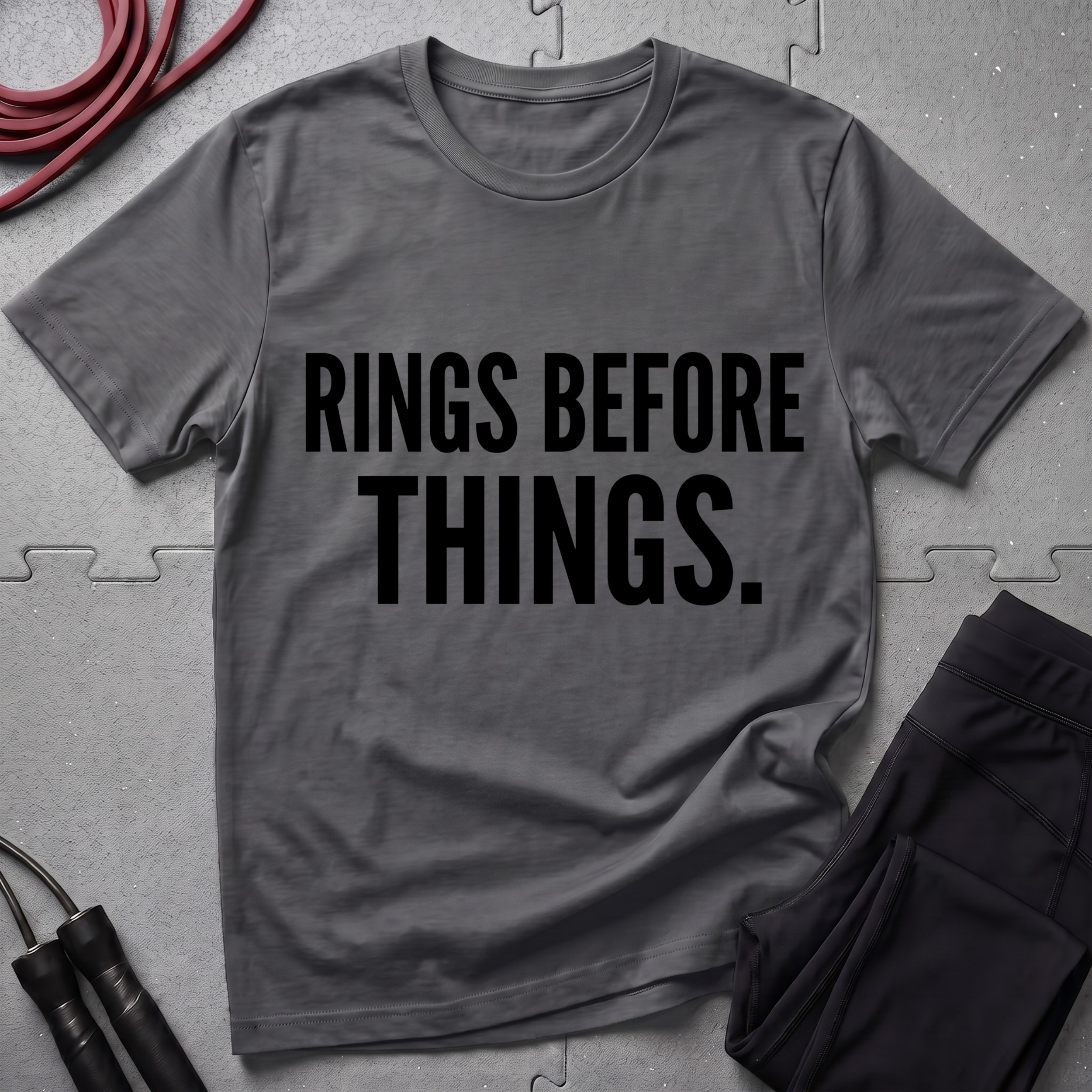 Rings Before Things T-Shirt