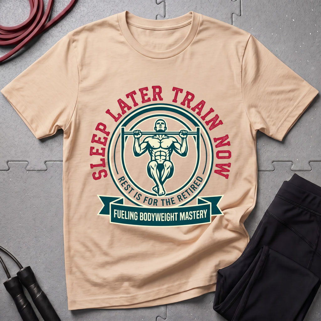 Sleep Later Train Now T-Shirt