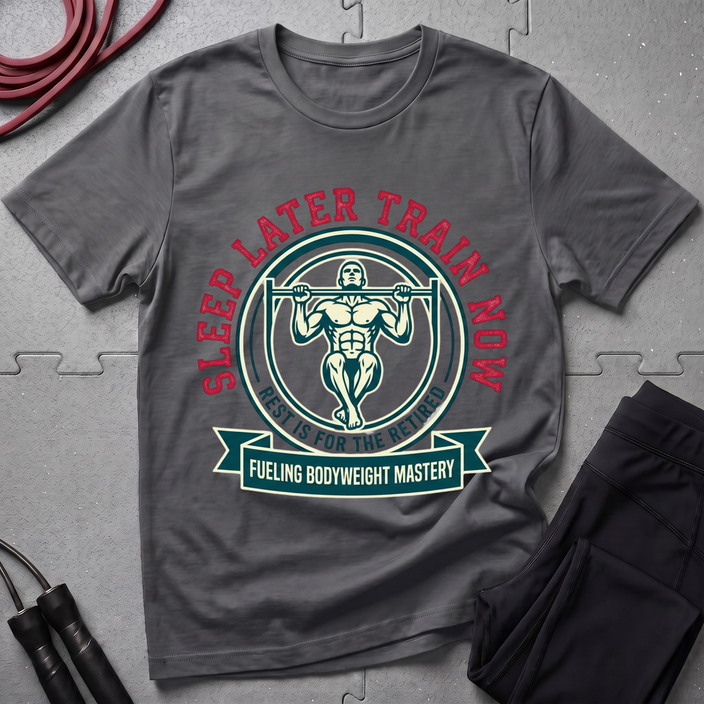 Sleep Later Train Now T-Shirt