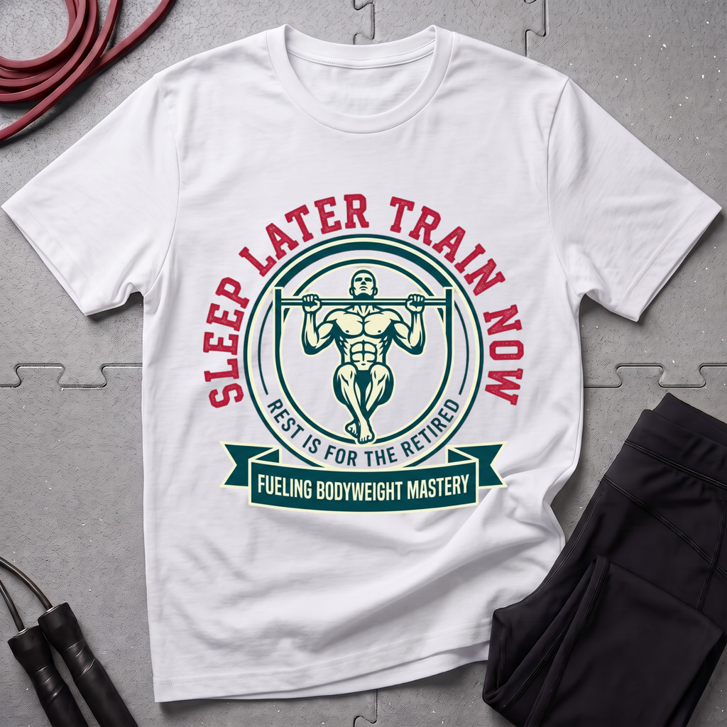 Sleep Later Train Now T-Shirt