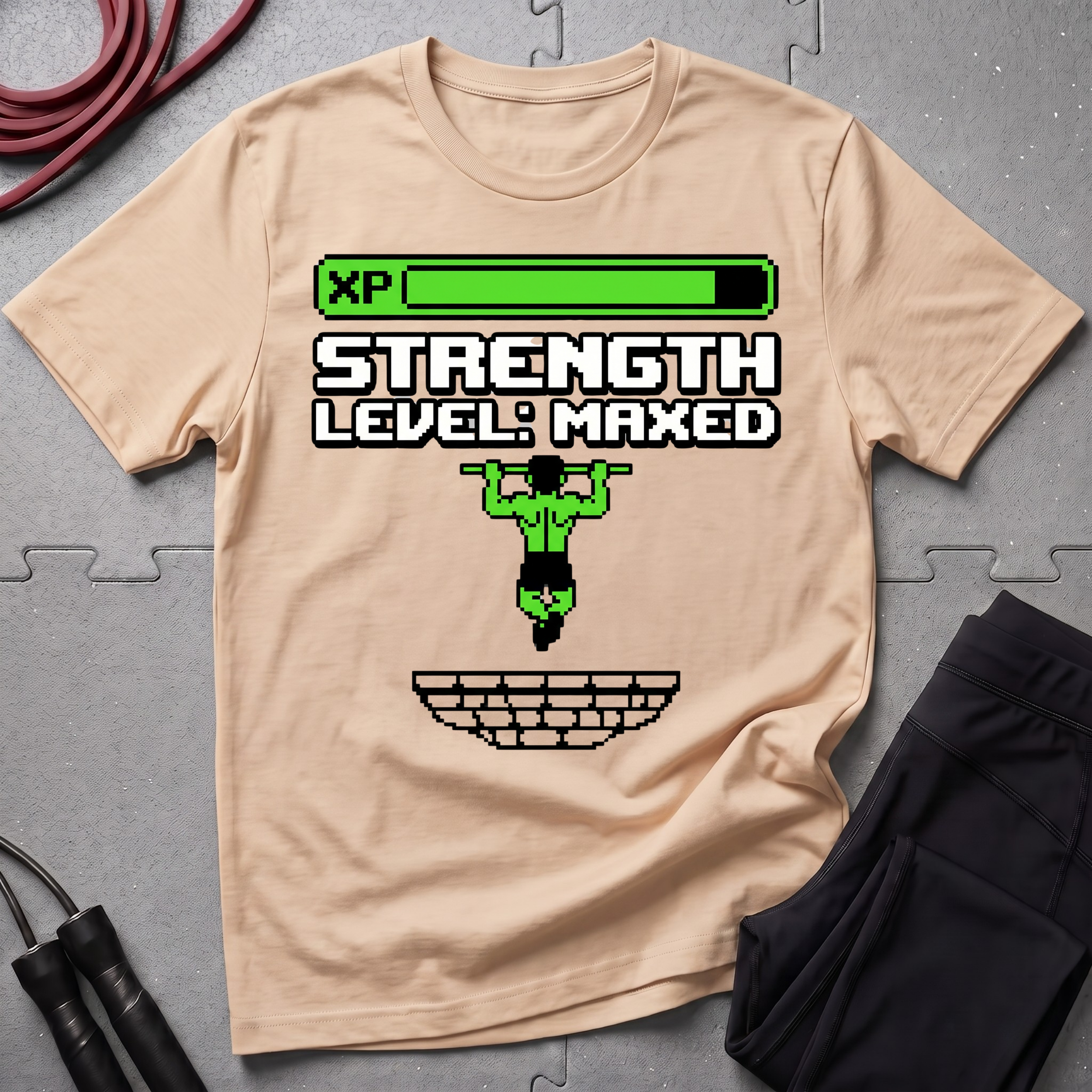 Strength Level Maxed T-Shirt