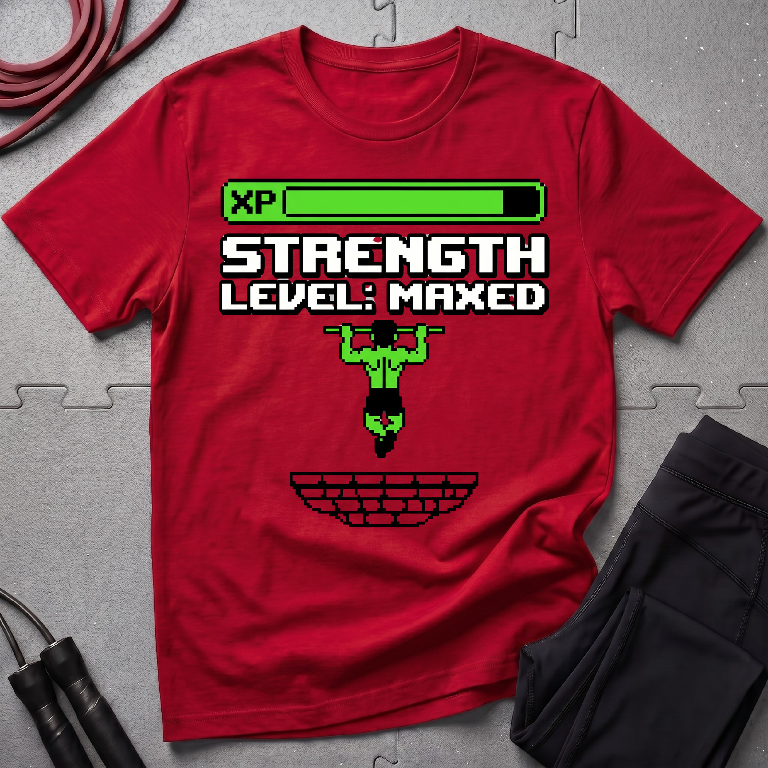 Strength Level Maxed T-Shirt