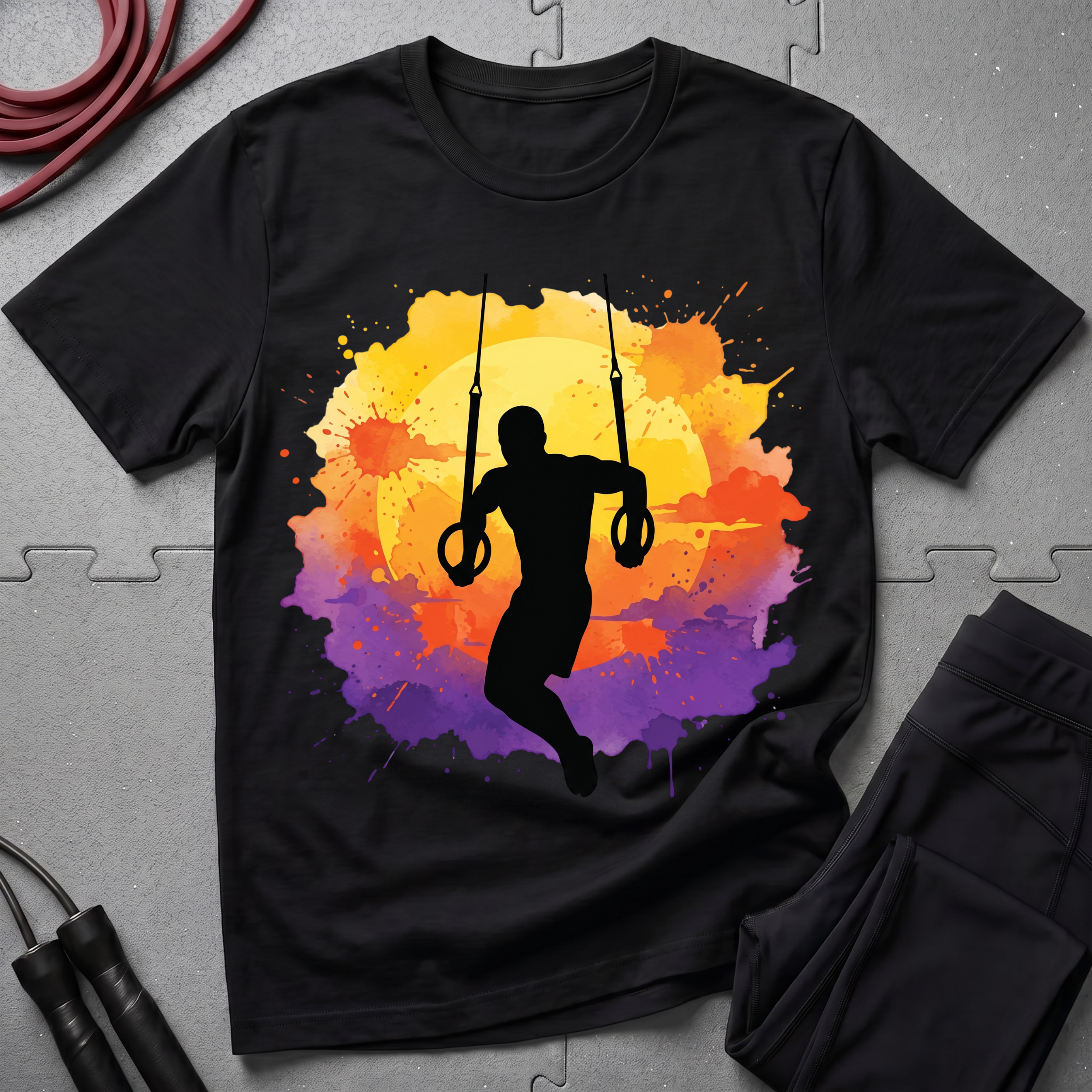 Sun Paint Rings T-Shirt