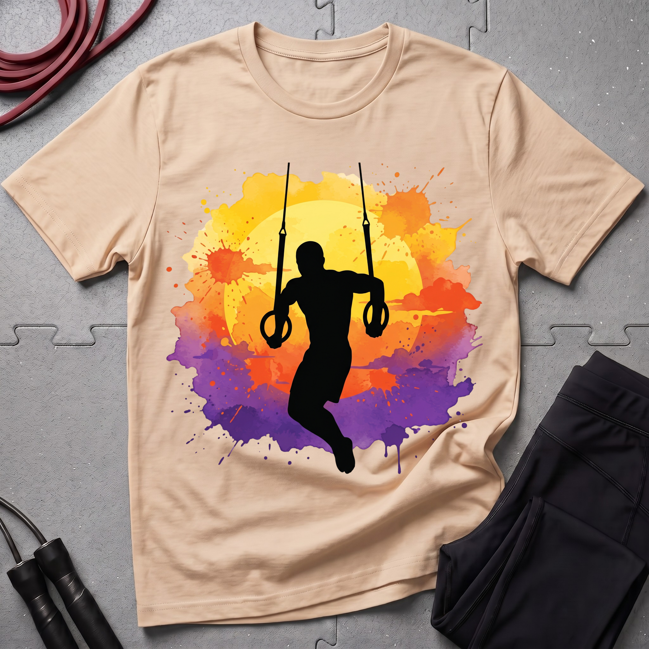 Sun Paint Rings T-Shirt