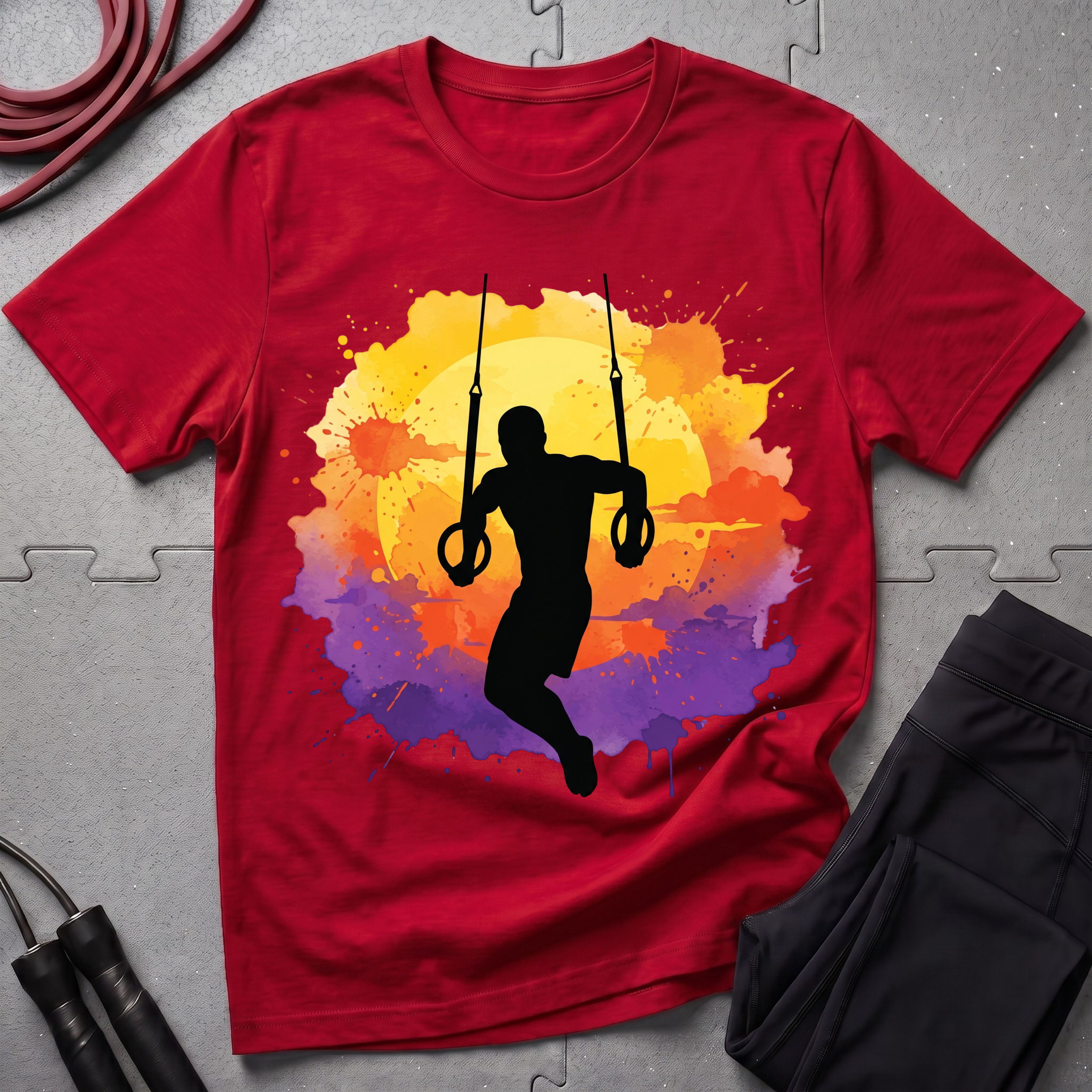 Sun Paint Rings T-Shirt
