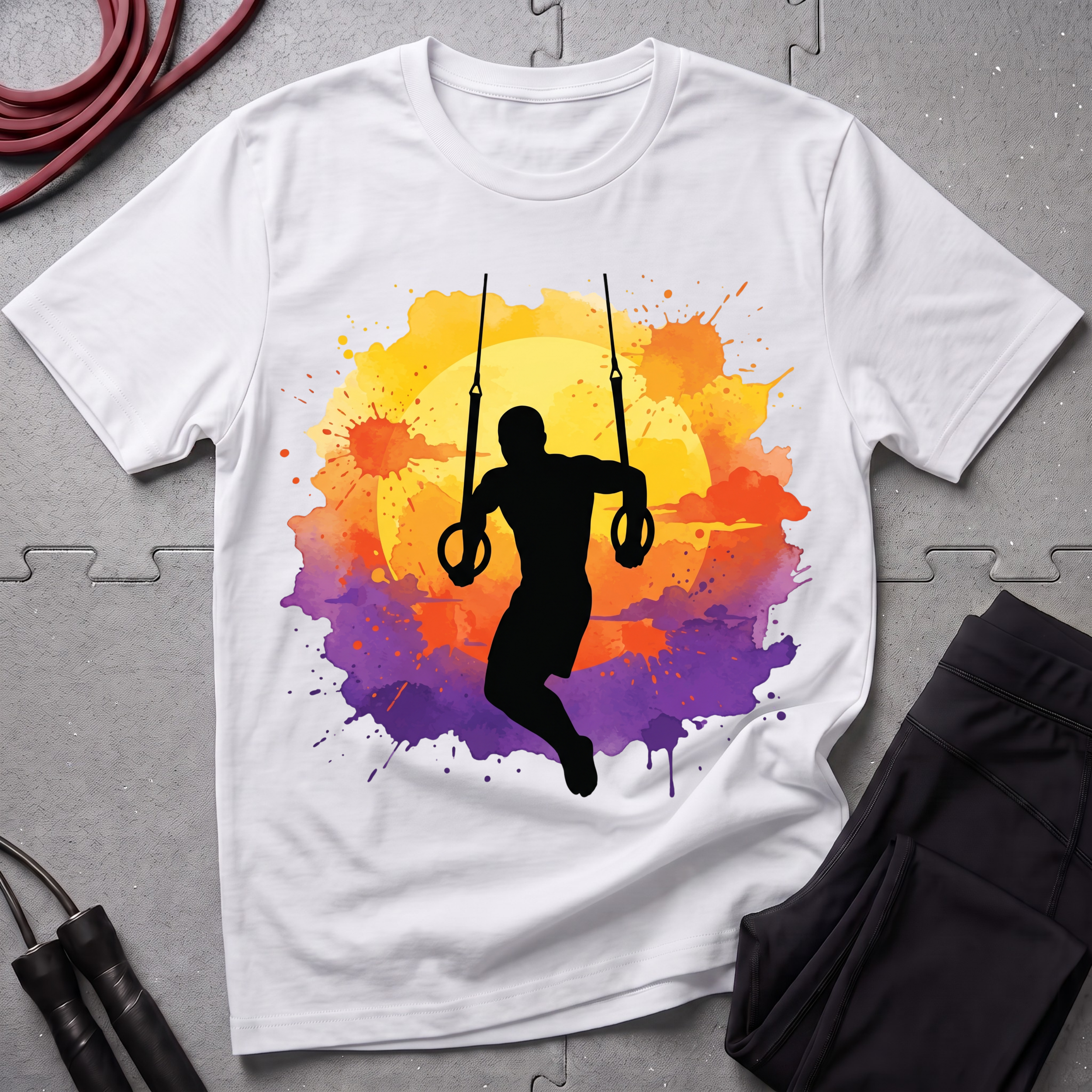 Sun Paint Rings T-Shirt
