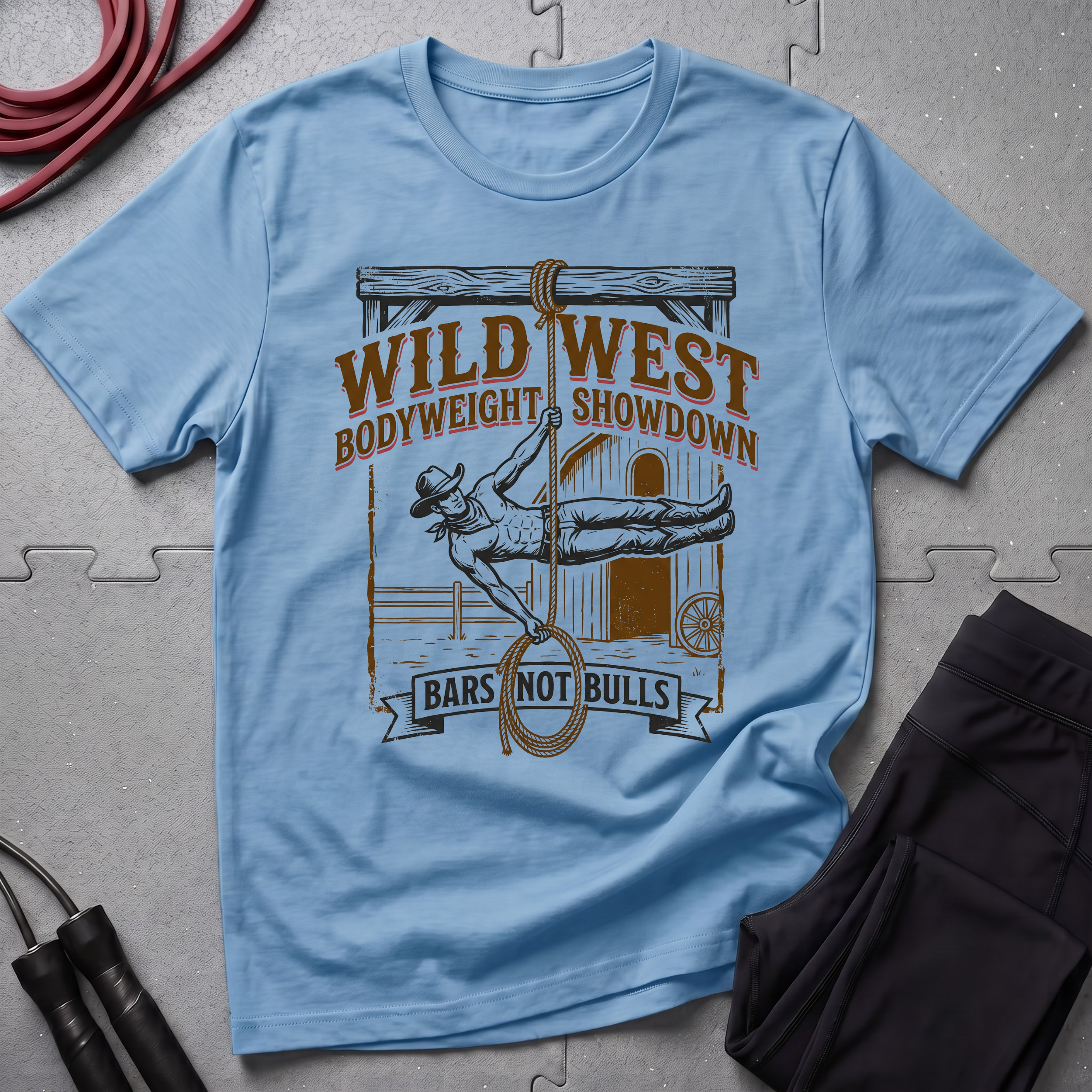 Wild West Bodyweight Showdown T-Shirt