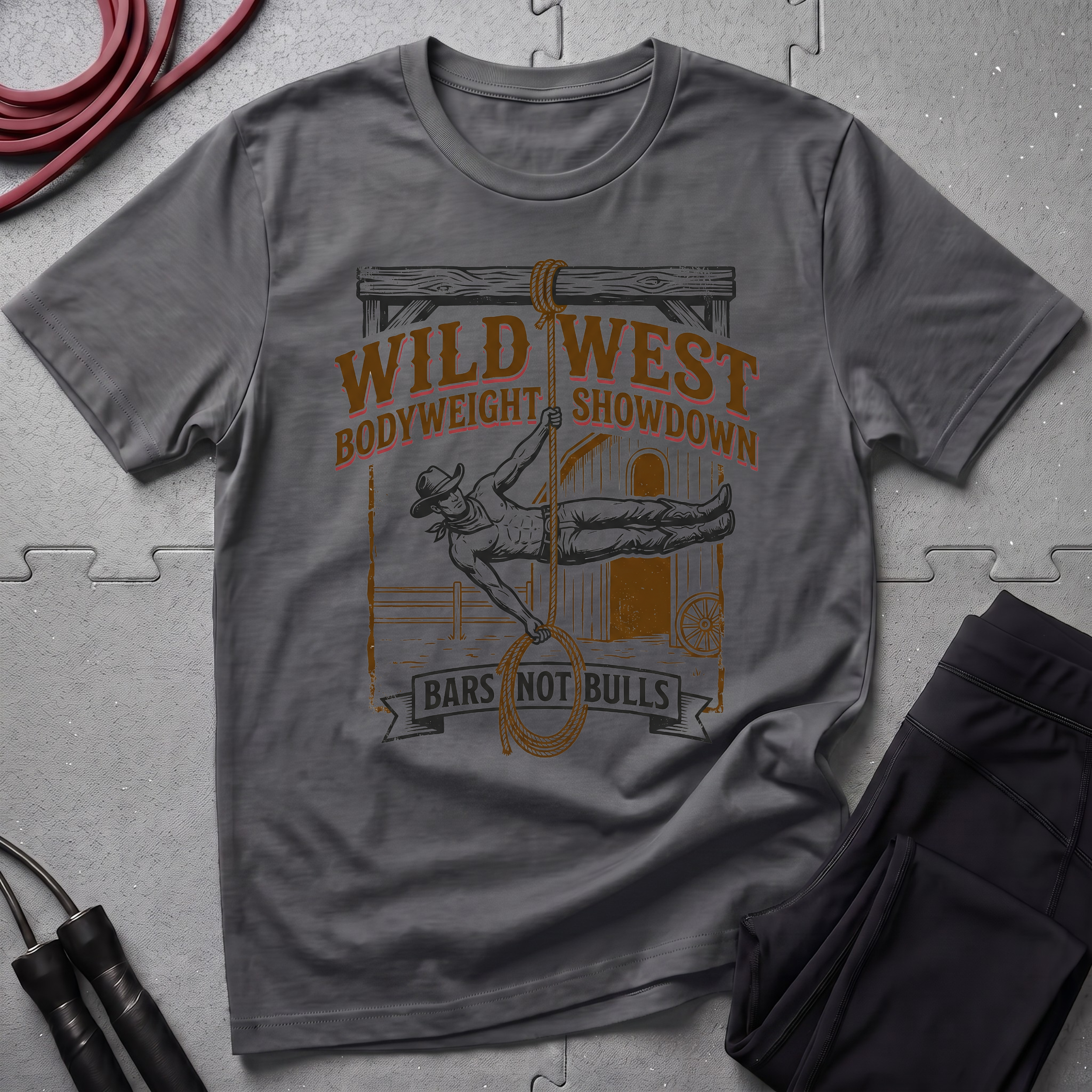 Wild West Bodyweight Showdown T-Shirt