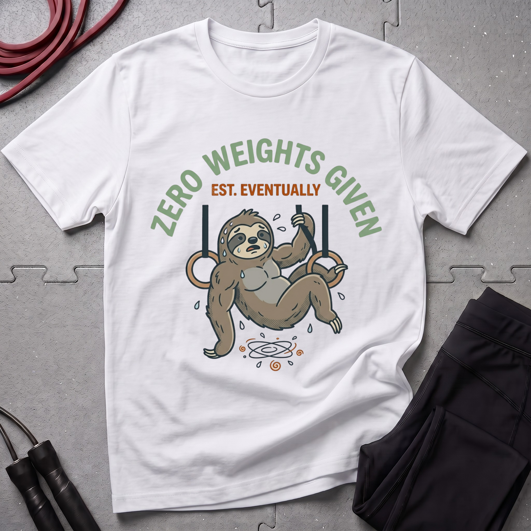 Zero Weights Given T-Shirt